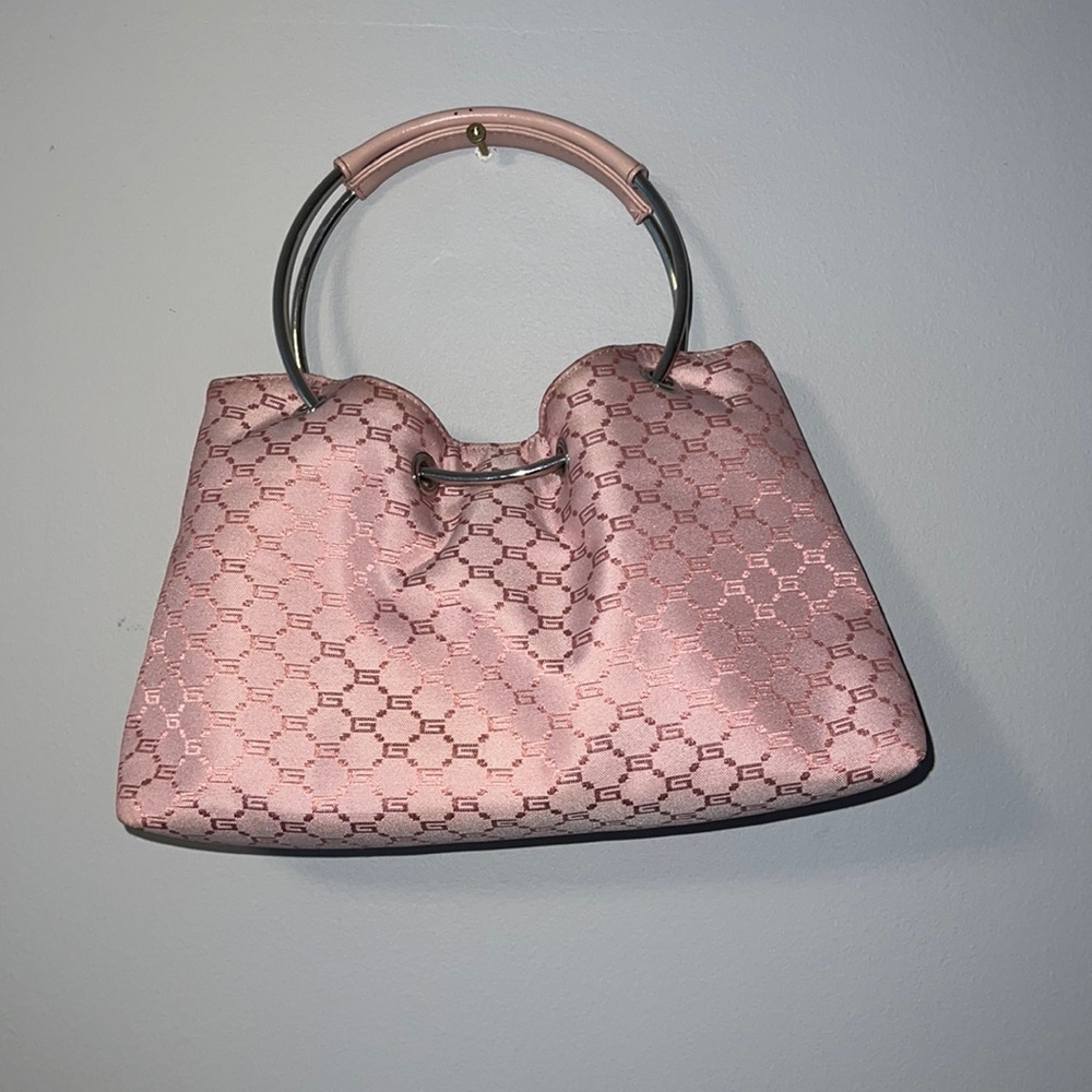 baby pink y2k purse